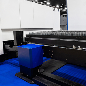 Automatic pallet table of the Diamond Vector Laser machine